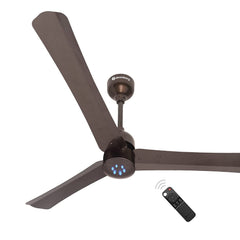 Atomberg Renesa + 56" 35Watt BLDC motor Energy Saving Anti-Dust Speed Indicator Light Ceiling Fan with Remote Control ( Earth Brown ) AT-107