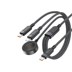 ACEFAST C6-11 3-in-1 100W Charging Data Cable with Wireless Charger