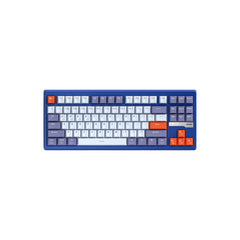 AJAZZ QS87 Pro CNC Aluminum Alloy Mechanical Keyboard, Purple Blue Red