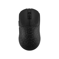 AJAZZ AJ199 MAX tri-mode wireless gaming mouse in black with carbon fiber texture.