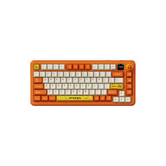 Ajazz AK820 MAX Tri-Mode Mechanical Keyboard | Cheese Orange | TFT Screen | Avocado Switch