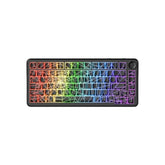 Ajazz AK820 MAX Ultra HE Tri-Mode Wireless Mechanical Keyboard, Spider Web Black