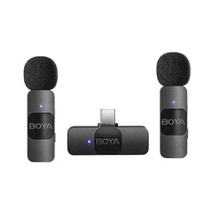 BOYA BY-V20 Ultracompact 2.4GHz Wireless Microphone System for Type-C Device (MPHB17411)