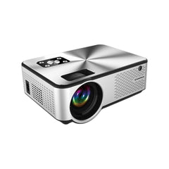 Cheerlux C9 New Edition Full HD 3600 lumens LED multimedia projector in silver finish.