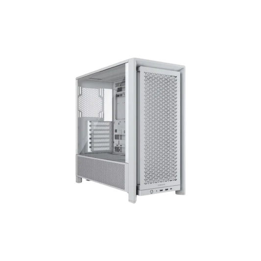 Corsair FRAME 4000D Modular Mid-Tower ATX Gaming Casing White