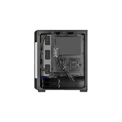 Corsair iCUE 220T RGB Tempered Glass Mid-Tower Smart Case -Black