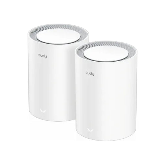Cudy M3000 AX3000 2.5G Dual Band Wi-Fi 6 Mesh Router (2 Pack)