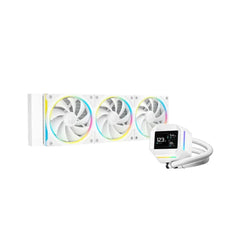 Deepcool LM360 WH ARGB 360mm Liquid CPU Cooler With Display