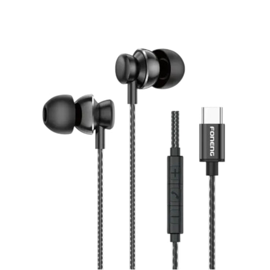 FONENG T67 Type-C Wired Earphone (HF1901)