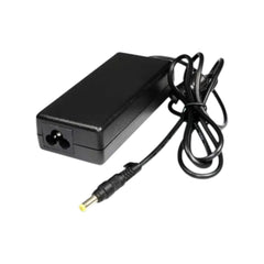HP Compaq 510 65W laptop power adapter charger featuring 18.5V 3.5A output and attached black cable.