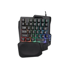 Jedel K601 Single Hand RGB Gaming Keyboard