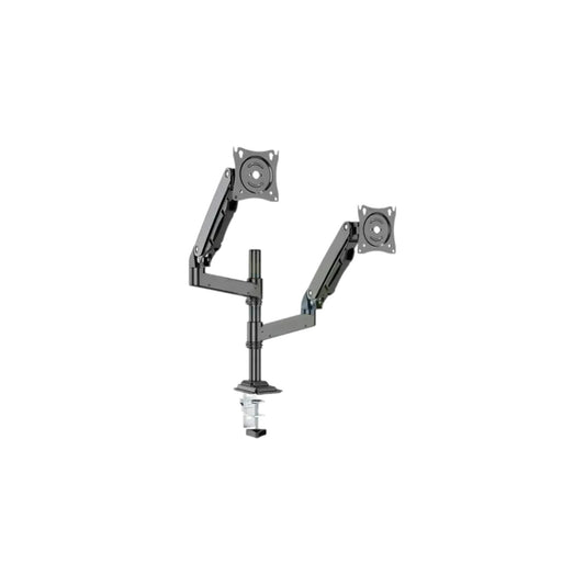 Kaloc KLC-DH200 17-35 Inch Adjustable Double Arm Flexi Monitor Desktop Mount Stand