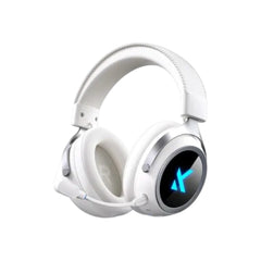 MCHOSE X9 wireless gaming headset in white with brand logo.