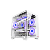 Monarch Mystery Box X5 Desktop Gaming Case White