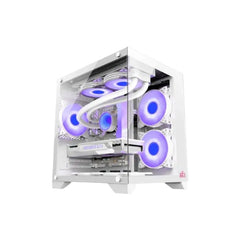 Monarch Mystery Box X5 Desktop Gaming Case White