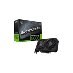 MSI GeForce RTX 5050 8G SHADOW 2X OC 8GB GDDR6 Graphics Card