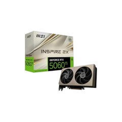 MSI GeForce RTX 5060 Ti 8G INSPIRE 2X OC 8GB GDDR7 Graphics Card