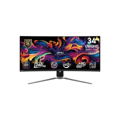 MSI MPG 341CQPX QD-OLED 34" UWQHD 240Hz Curved Gaming Monitor