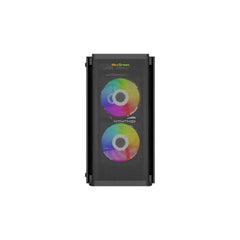 MaxGreen 5510-Mesh Mid-Tower M-ATX Gaming Case with PSU