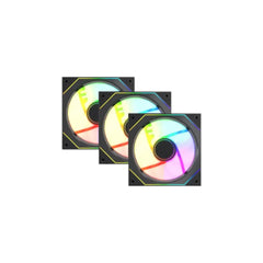 MaxGreen S275-33 Mid-Tower M-ATX Casing With 3x MaxGreen M57 ARGB Fan