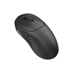 Royal Kludge RK MG5 wireless gaming mouse in black featuring an ergonomic design and prominent brand logo.