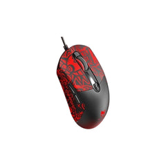 T-wolf G550 Gaming Mouse RGB WITH Gengar Kuromi Sticker RED