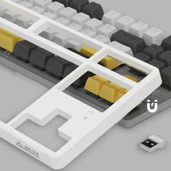 Ajazz AK873 Tri-Mode RGB Mechanical Keyboard Green Switch