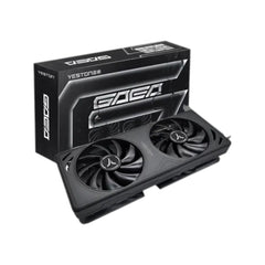 Yeston Radeon RX 9060 XT GAEA 16GB GDDR6 graphics card featuring a dual-fan cooling system and a custom shroud design.