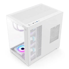 Monarch City Ranger X7 ARGB Mid-Tower ATX Gaming Case White