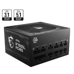 MSI MAG A750GL PCIE5 750W 80 Plus Gold Full Modular Power Supply