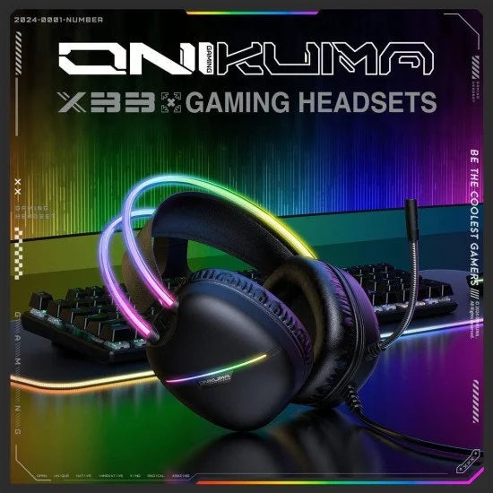 Onikuma X37 Wired Headphone (HOK3505)