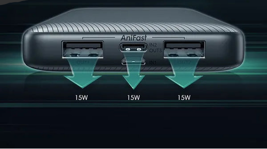 Oraimo Toast 15 Flash OPB-1100 10000mAh 15W Type C Power Bank