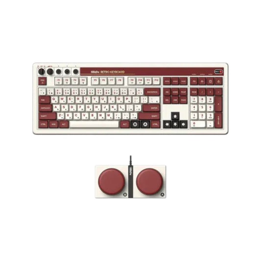 8BitDo Retro 108 Tri-Mode Wireless Mechanical Keyboard