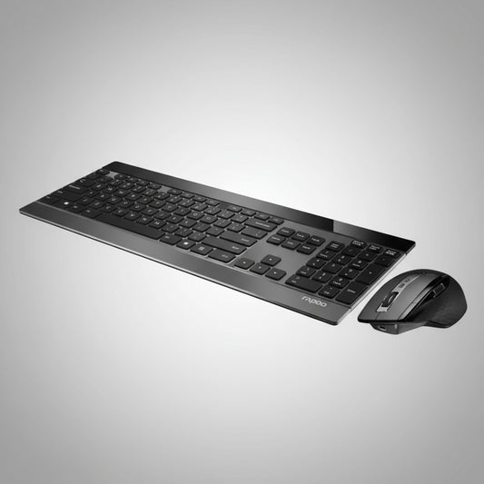 Rapoo 9900M Multi-mode Wireless Keyboard & Mouse Combo