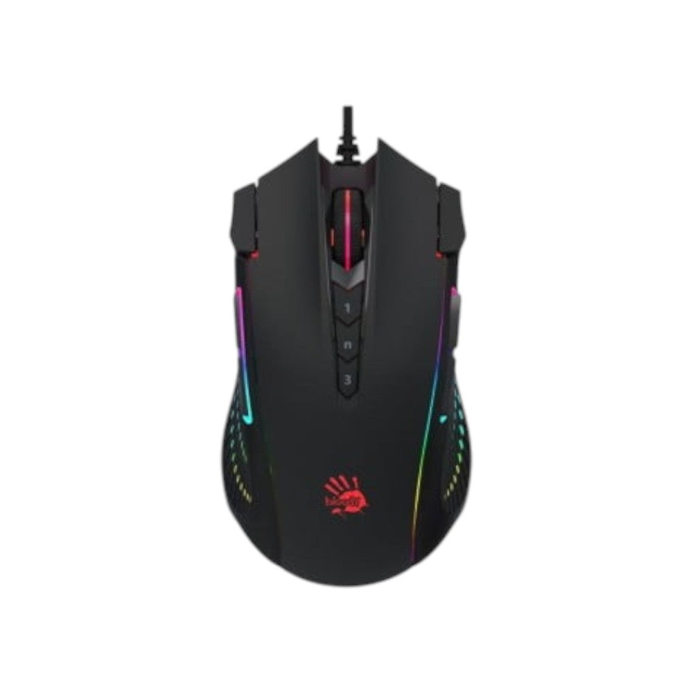 A4TECH Bloody J90S 2-Fire RGB Animation Gaming Mouse (MAT107)