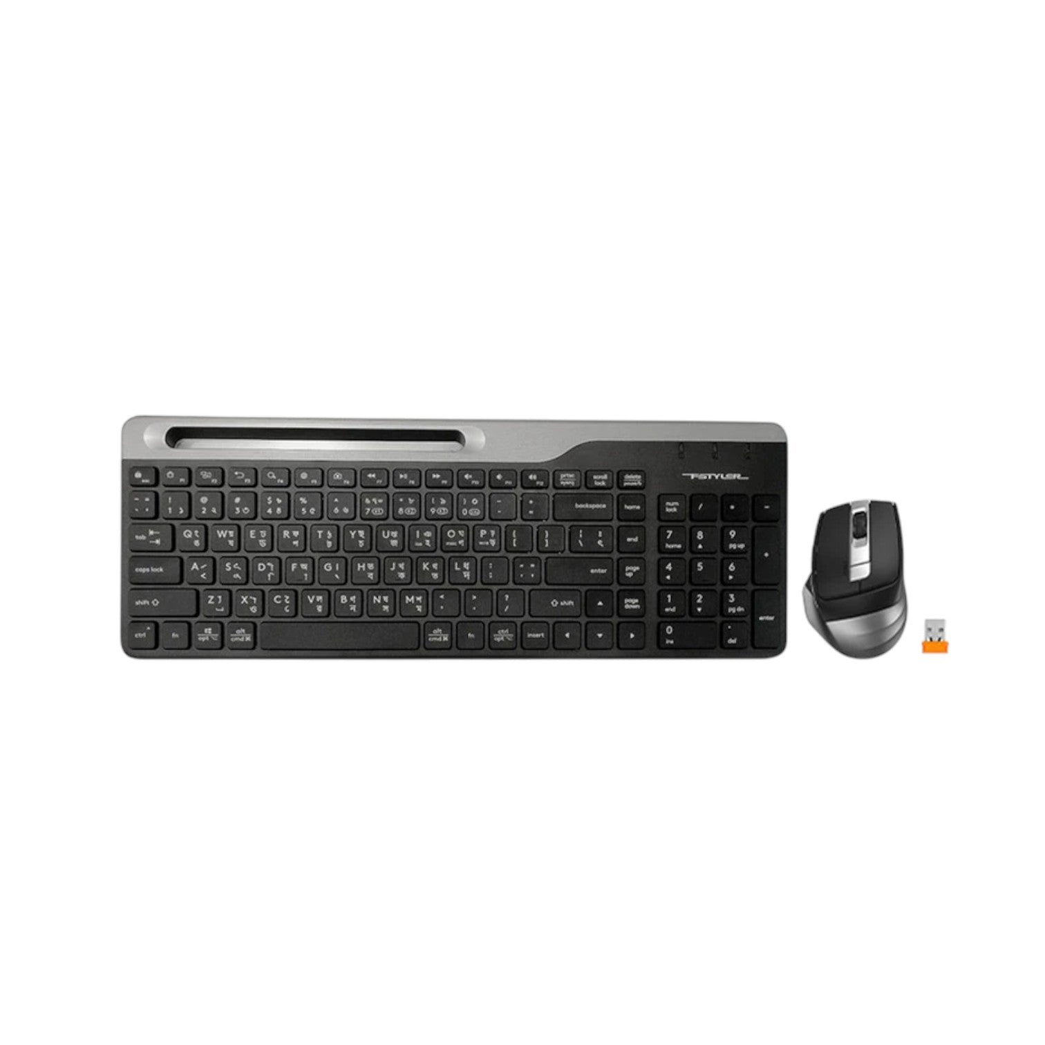 A4TECH Fstyler FB2535C Bluetooth & 2.4G Wireless Keyboard Mouse Combo