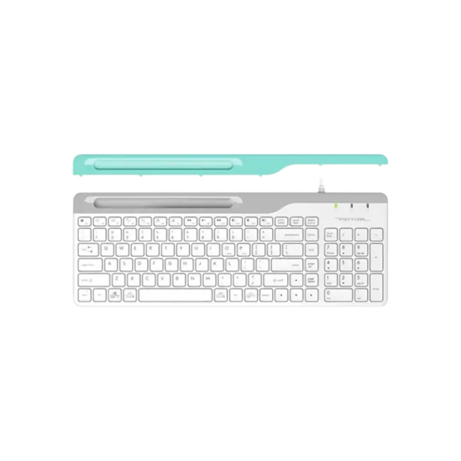 A4TECH FK25 Fstyler Wired Keyboard with Mobile Stand
