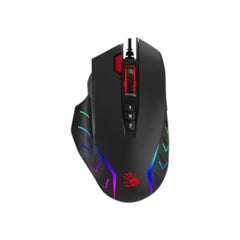 A4tech Bloody J95S USB Extra Fire High Precise RGB Gaming Mouse Black