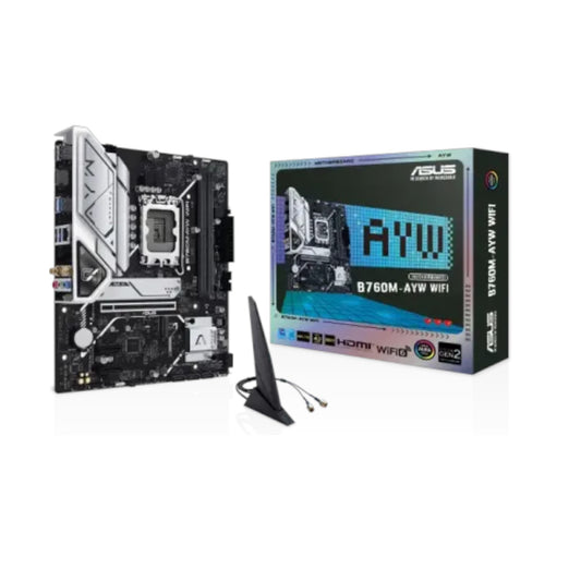 ASUS B760M-AYW WIFI mATX Motherboard