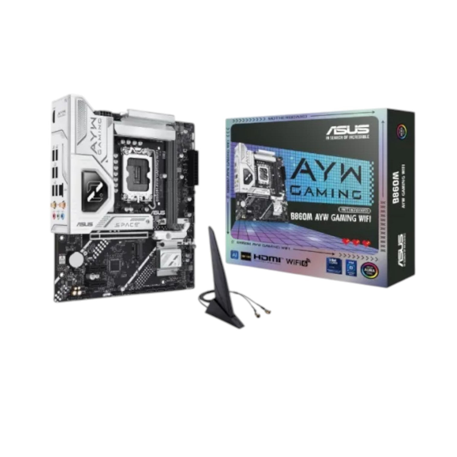 ASUS B860M AYW GAMING WIFI LGA 1851 Micro-ATX Motherboard (MAI5817)