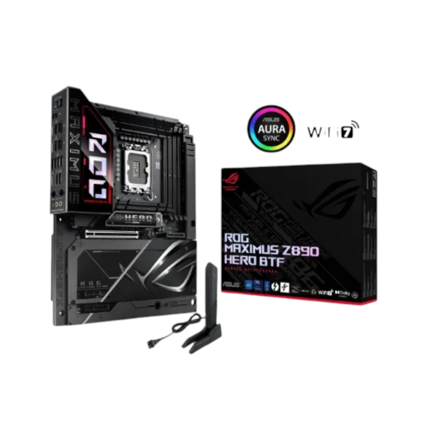 ASUS ROG MAXIMUS Z890 HERO BTF LGA1851 ATX Motherboard (MAI5801)