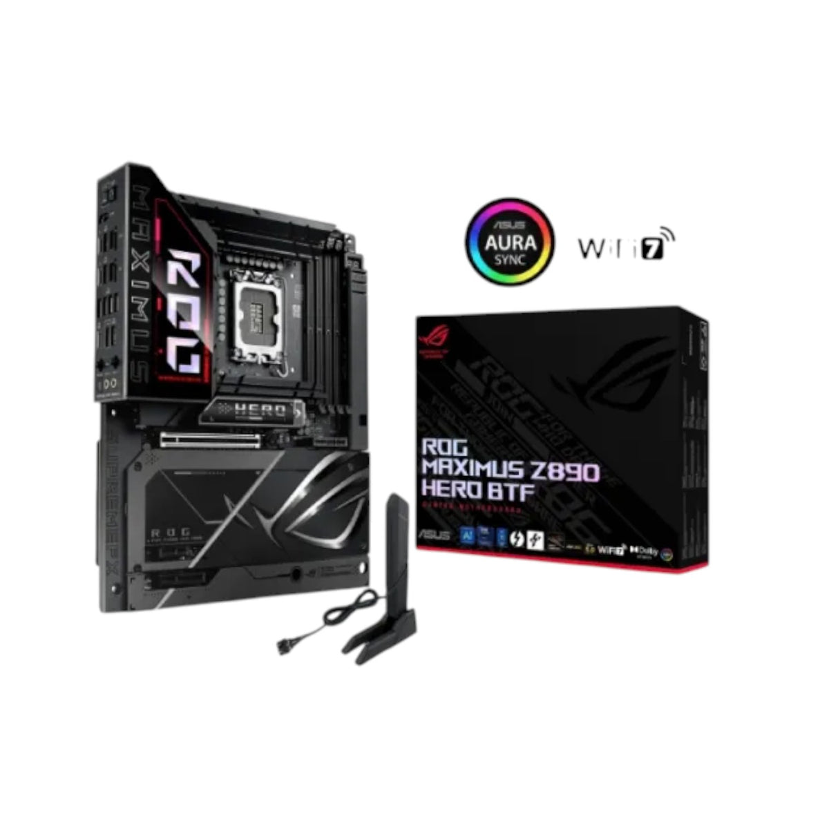 ASUS ROG MAXIMUS Z890 HERO BTF LGA1851 ATX Motherboard (MAI5801)