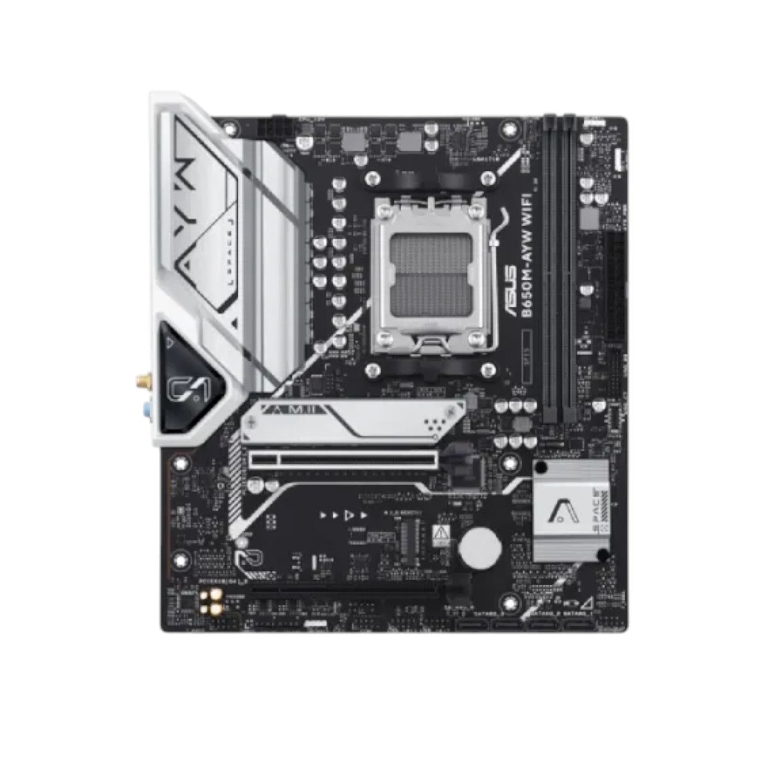 ASUS B650M-AYW WIFI AMD AM5 DDR5 Micro-ATX Motherboard (AAMD6021)