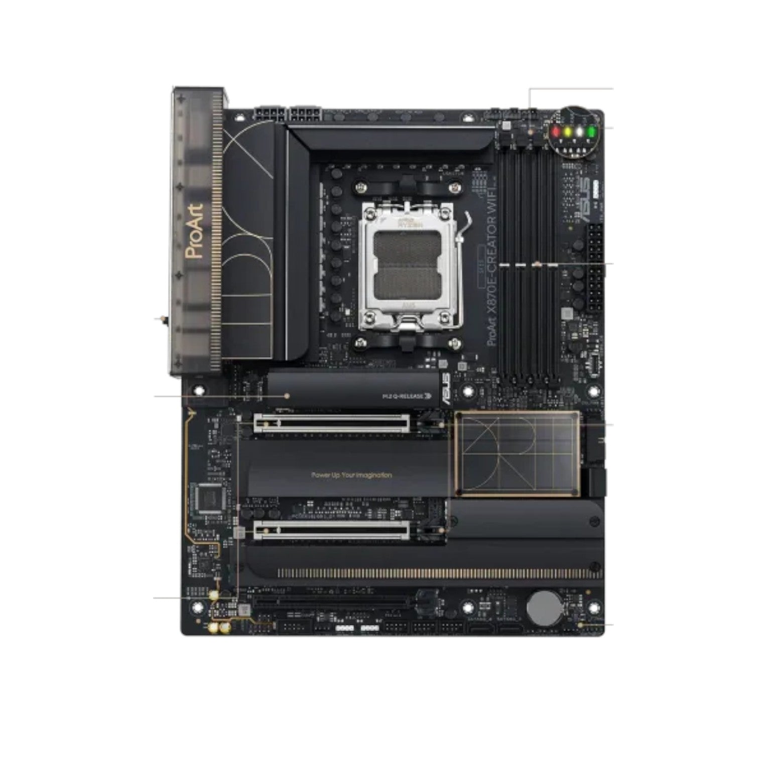 ASUS ProArt X870E-CREATOR WiFi AM5 DDR5 ATX Motherboard (AAMD6003)