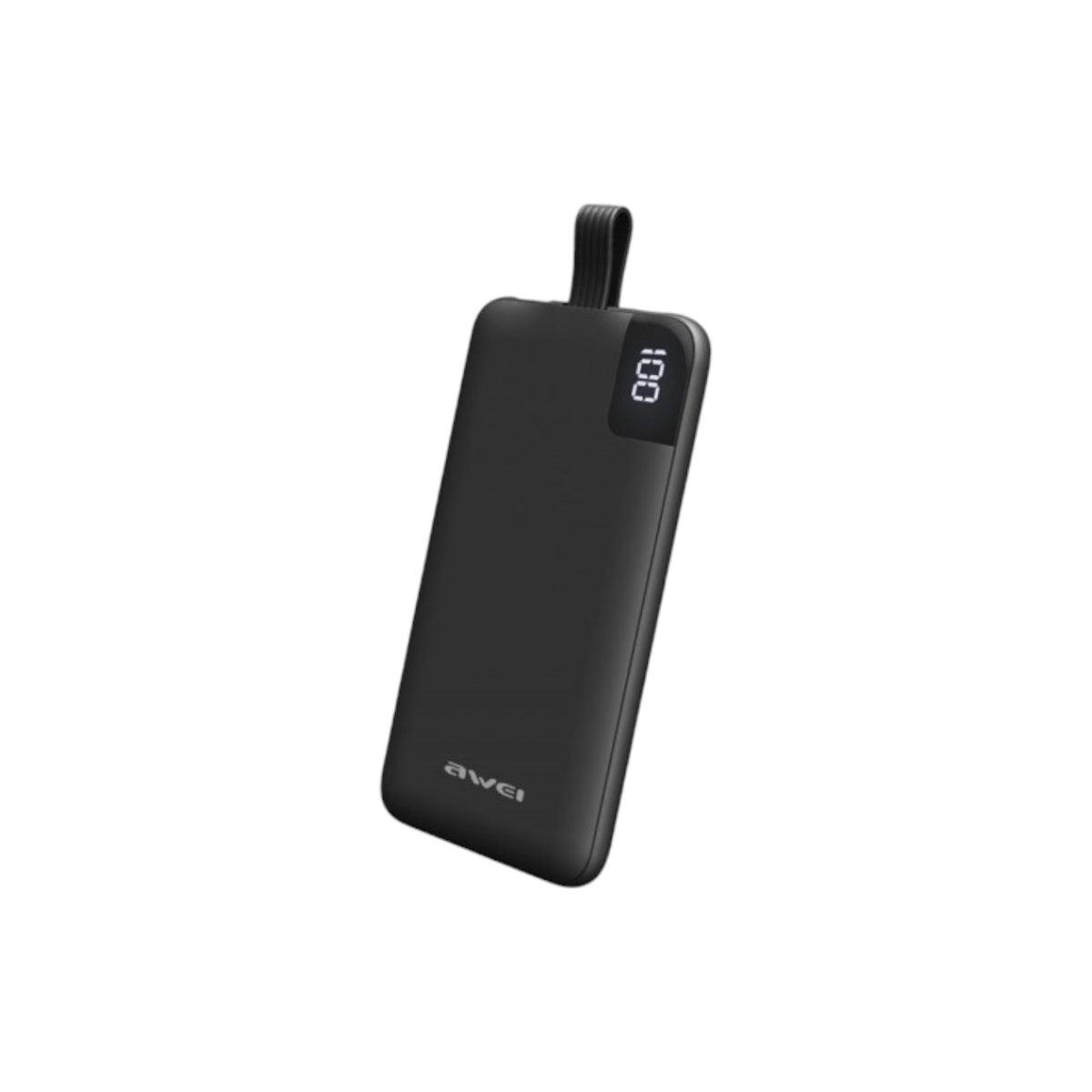 AWEI P67K 10000 mah Multiple Output Power Bank With Black Cable (PBA8017)