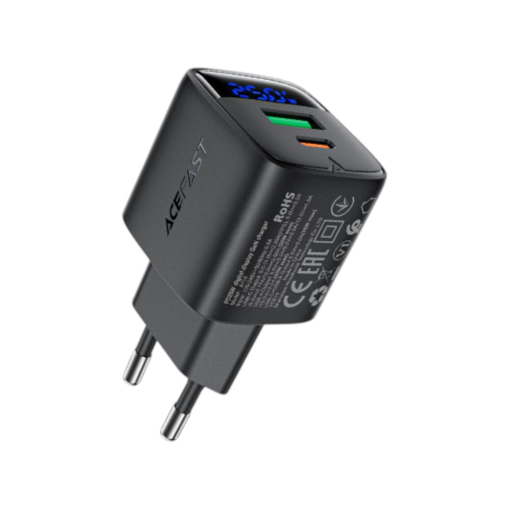 Acefast A114 Gan 25W TA+TC Charging Adapter (AA190403)