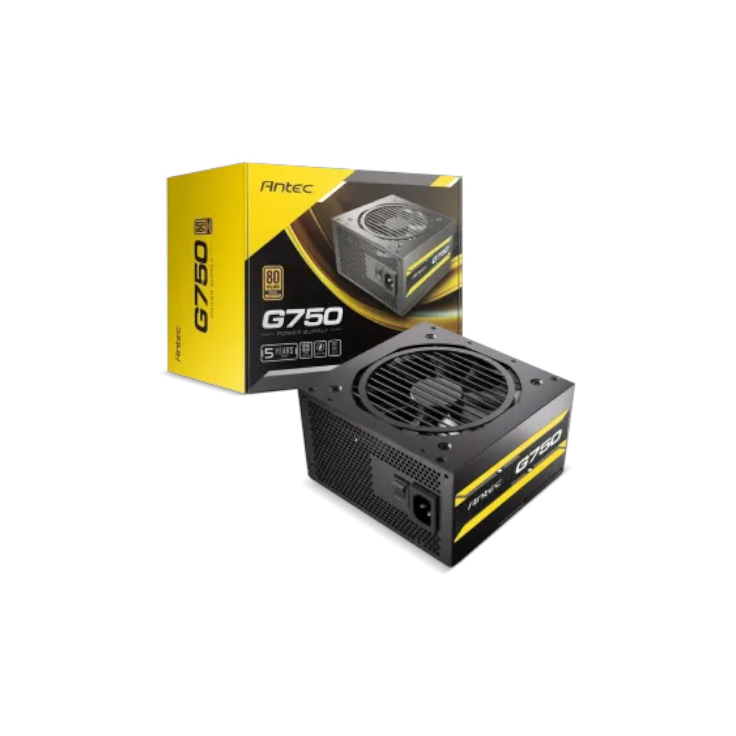 Antec G750 750W 80 Plus Gold Semi Modular Power Supply (PSA7205)