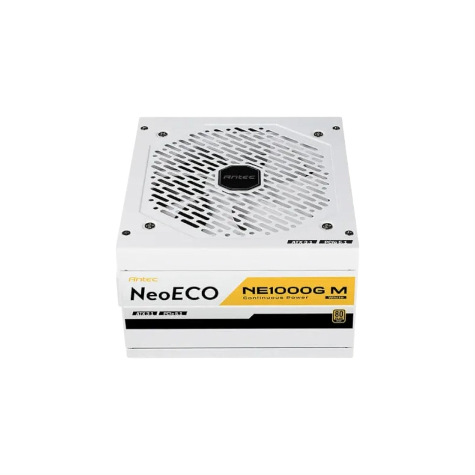 Antec NE1000G M White 1000W ATX 3.0 & PCIE 5.0 80+ Gold Full Modular Power Supply (PSA7208)