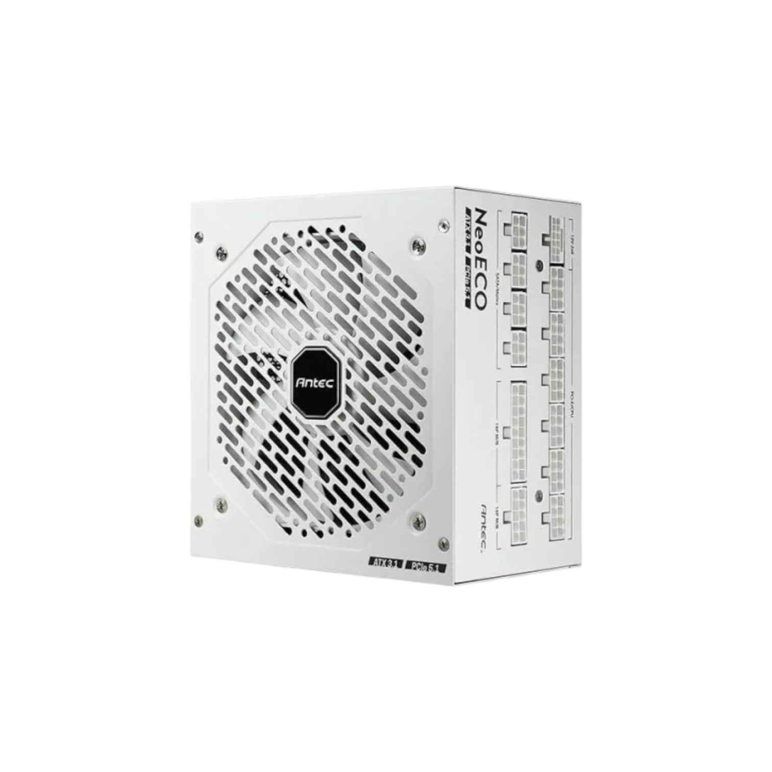 Antec NE1000G M White 1000W ATX 3.0 & PCIE 5.0 80+ Gold Full Modular Power Supply (PSA7208)