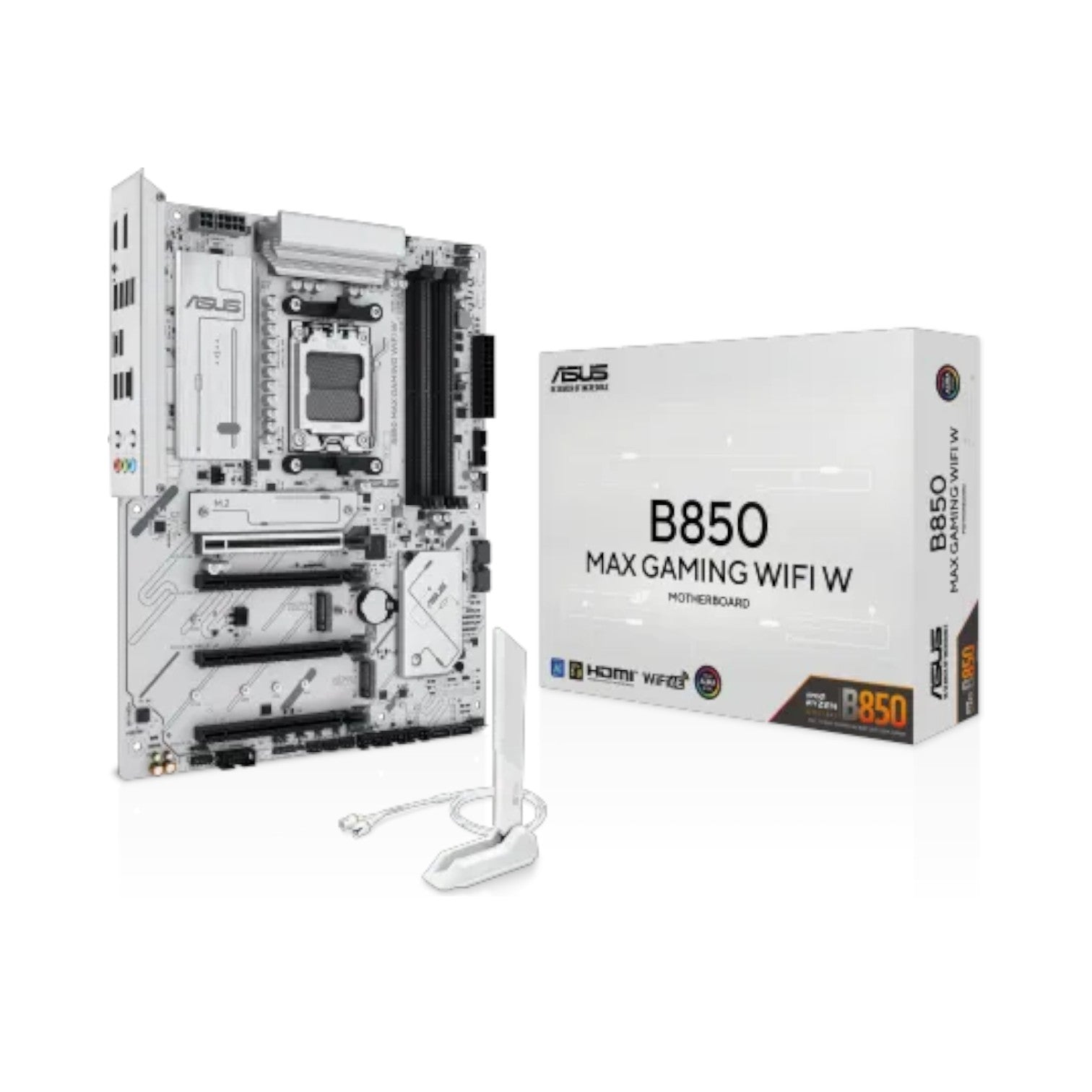 Asus B850 MAX GAMING WIFI W AM5 ATX Motherboard (AAMD6015)